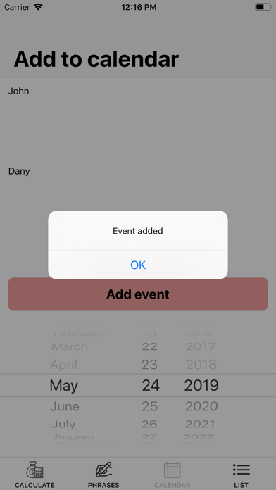 iWeddingGift screenshot 4